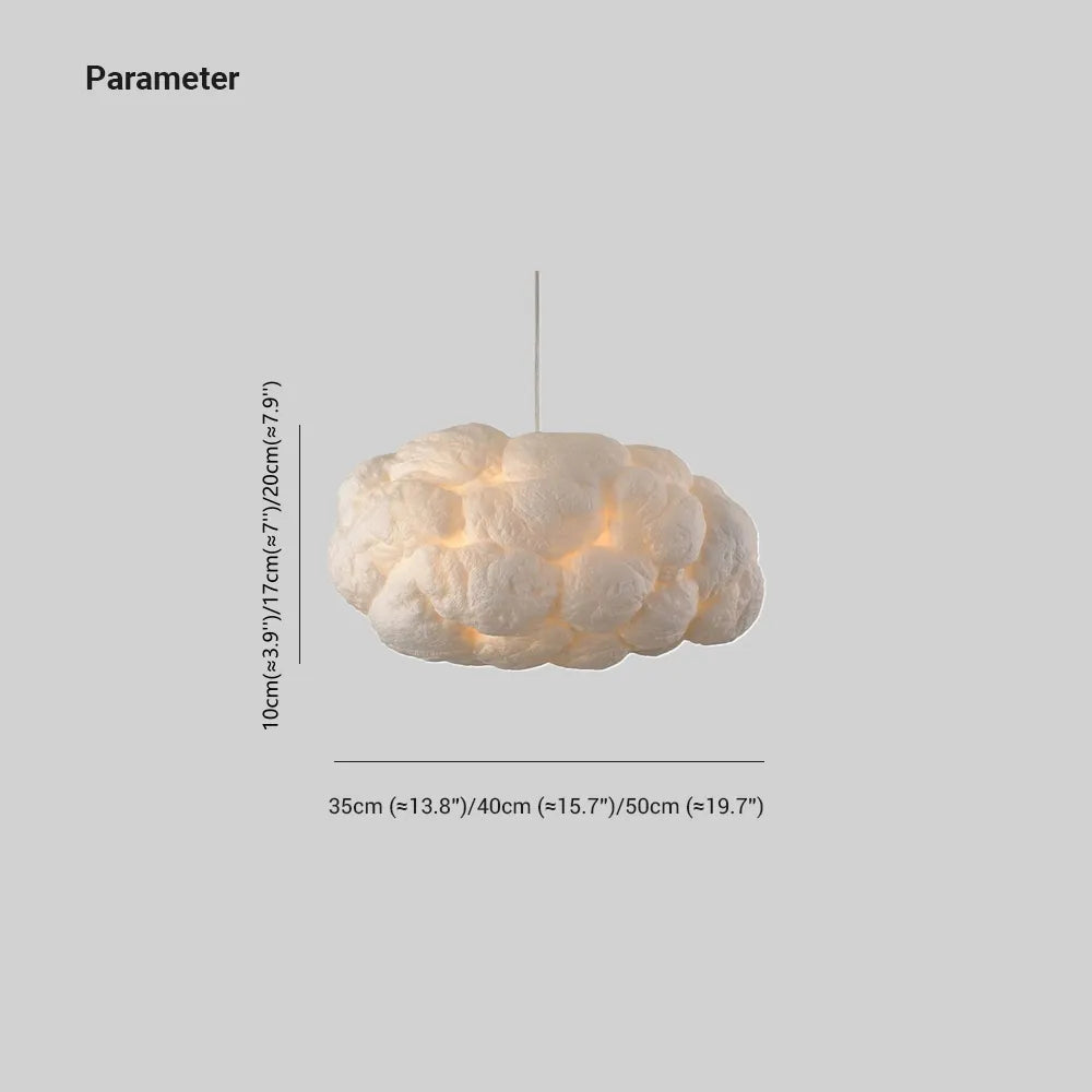 Lampa wisząca designerska Nuage Cloud Nordic 5