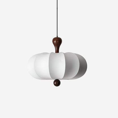 Lampa wisząca rzeźbiona Jovian biała 1