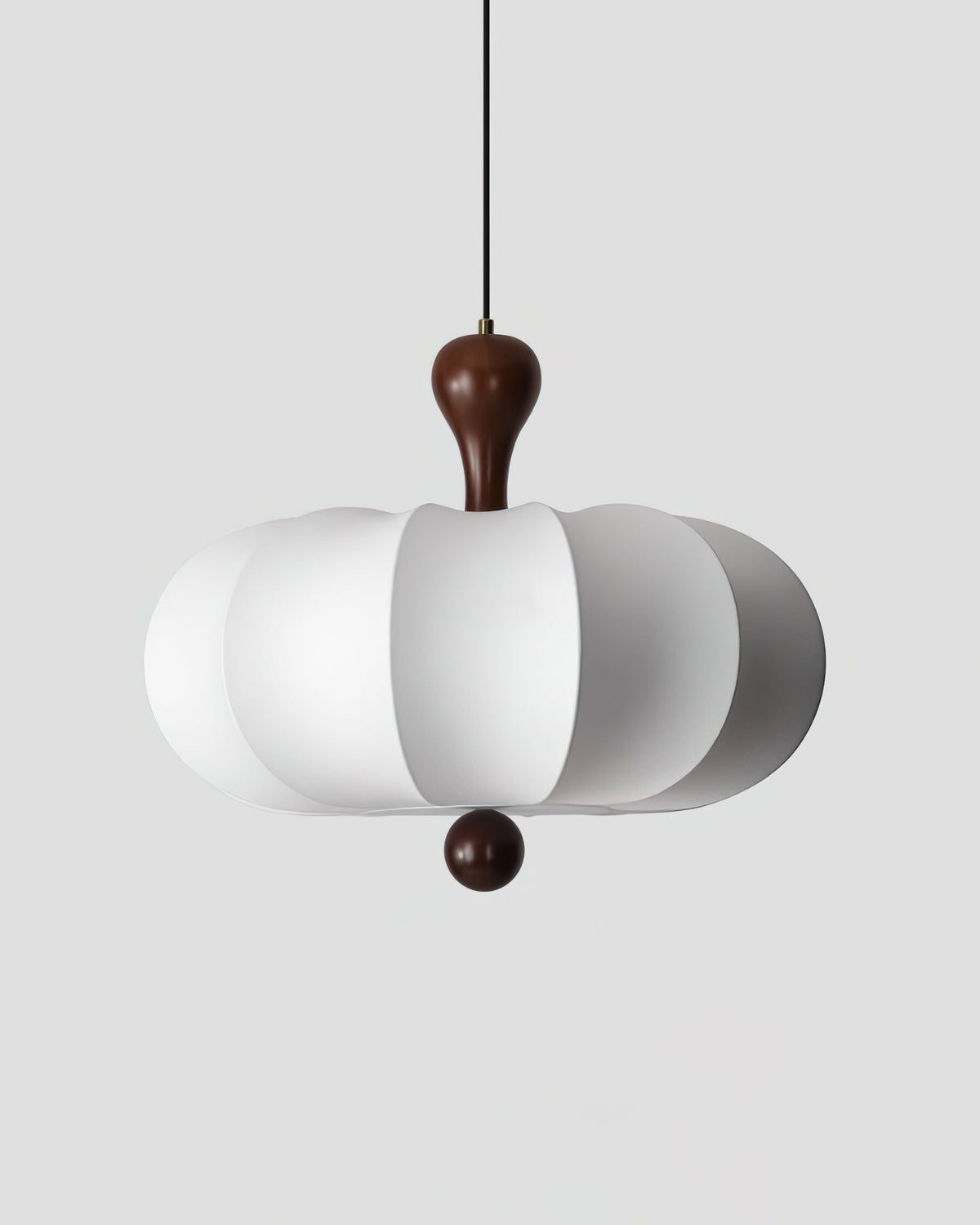 Lampa wisząca rzeźbiona Jovian biała 13