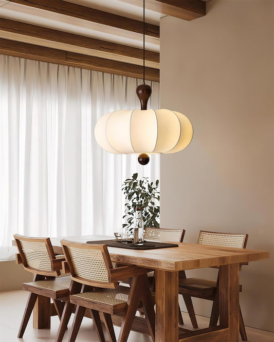 Lampa wisząca rzeźbiona Jovian biała 8