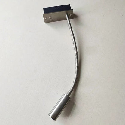 Minimalistyczna lampa ścienna Uvan z regulowanym punktem świetlnym do czytania 5