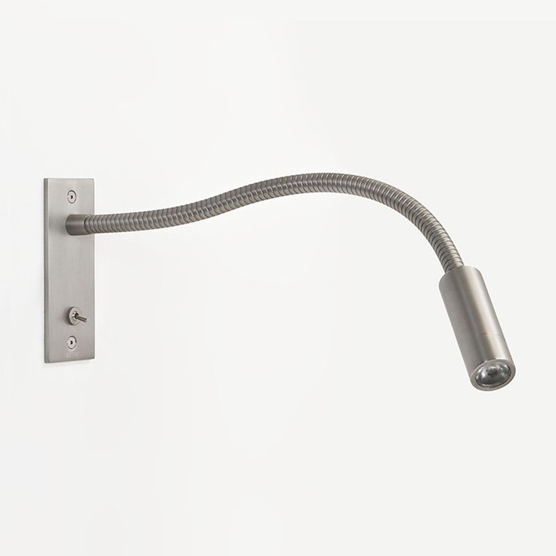 Minimalistyczna lampa ścienna Uvan z regulowanym punktem świetlnym do czytania 8