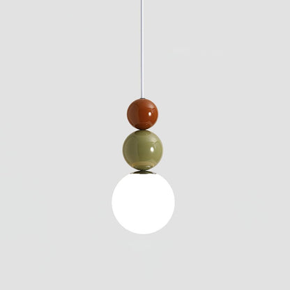 Minimalistyczna lampa wisząca Lunetta ze szkła 11