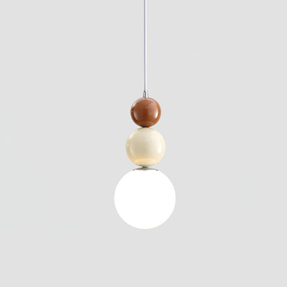 Minimalistyczna lampa wisząca Lunetta ze szkła 17