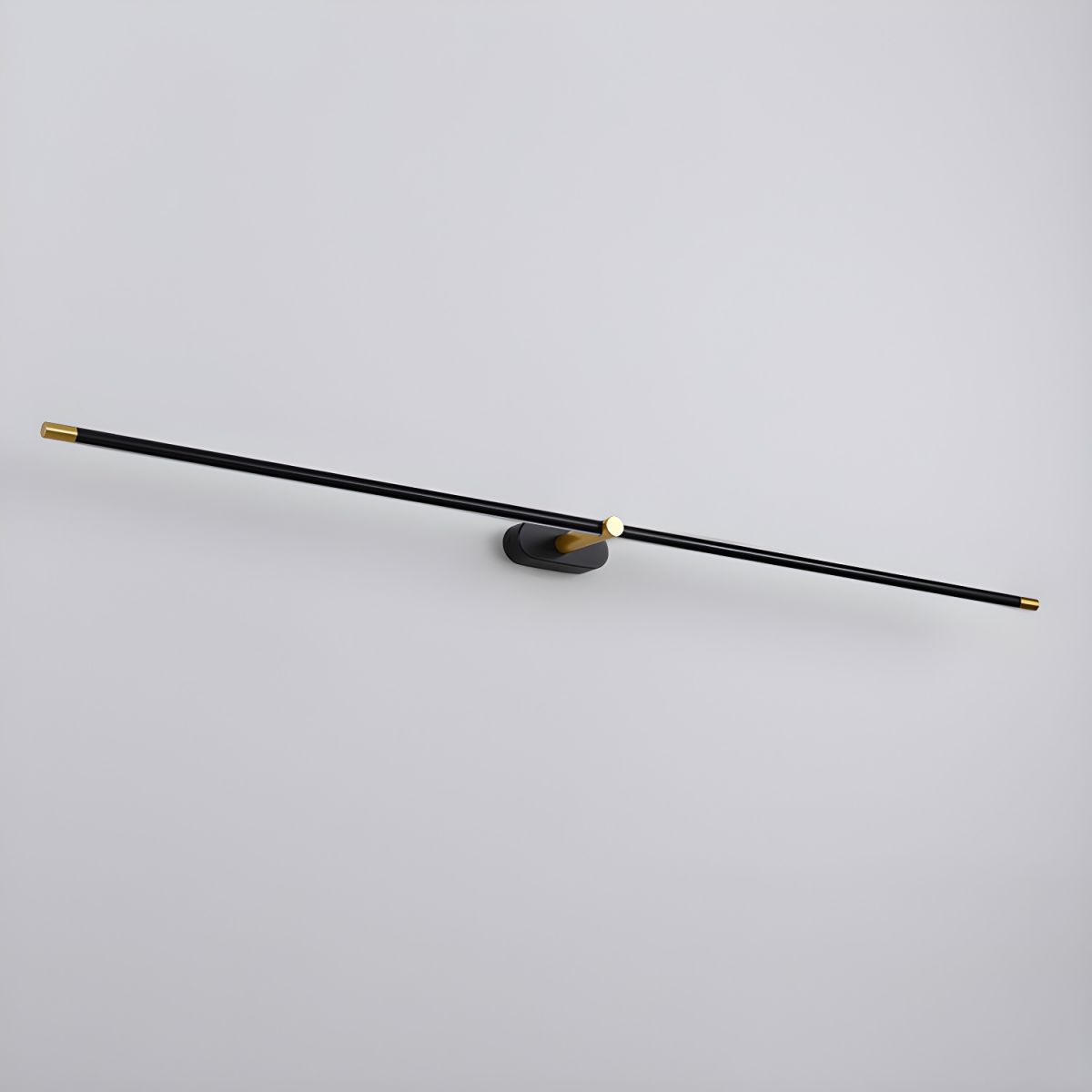 Minimalistyczna liniowa lampa ścienna Flano z akumulatorem 15