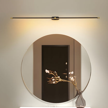 Minimalistyczna liniowa lampa ścienna Flano z akumulatorem 24