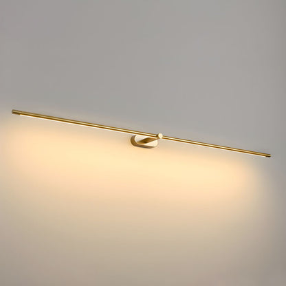 Minimalistyczna liniowa lampa ścienna Flano z akumulatorem 25