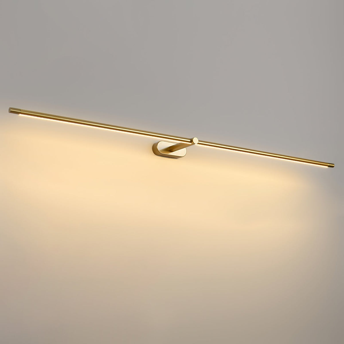 Minimalistyczna liniowa lampa ścienna Flano z akumulatorem 28