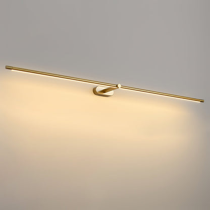 Minimalistyczna liniowa lampa ścienna Flano z akumulatorem 28
