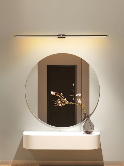 Minimalistyczna liniowa lampa ścienna Flano z akumulatorem 31
