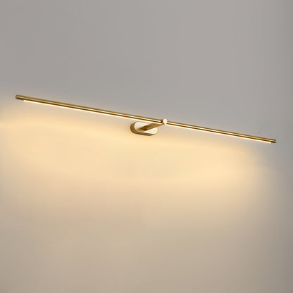 Minimalistyczna liniowa lampa ścienna Flano z akumulatorem 37