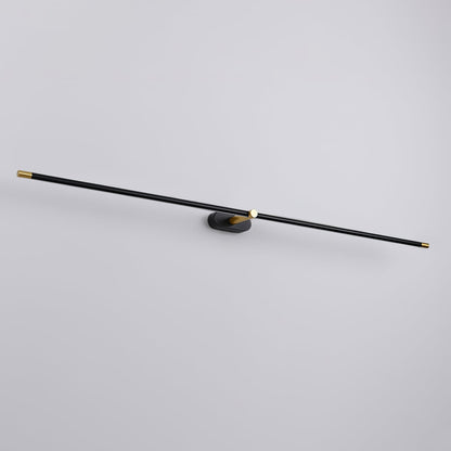 Minimalistyczna liniowa lampa ścienna Flano z akumulatorem 40