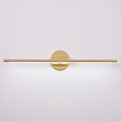 Minimalistyczna liniowa lampa ścienna Flano z akumulatorem 53