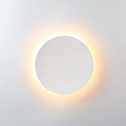 Minimalistyczna zewnętrzna lampa ścienna LED Klyne, okrągła/kwadratowa, czarna/biała 19