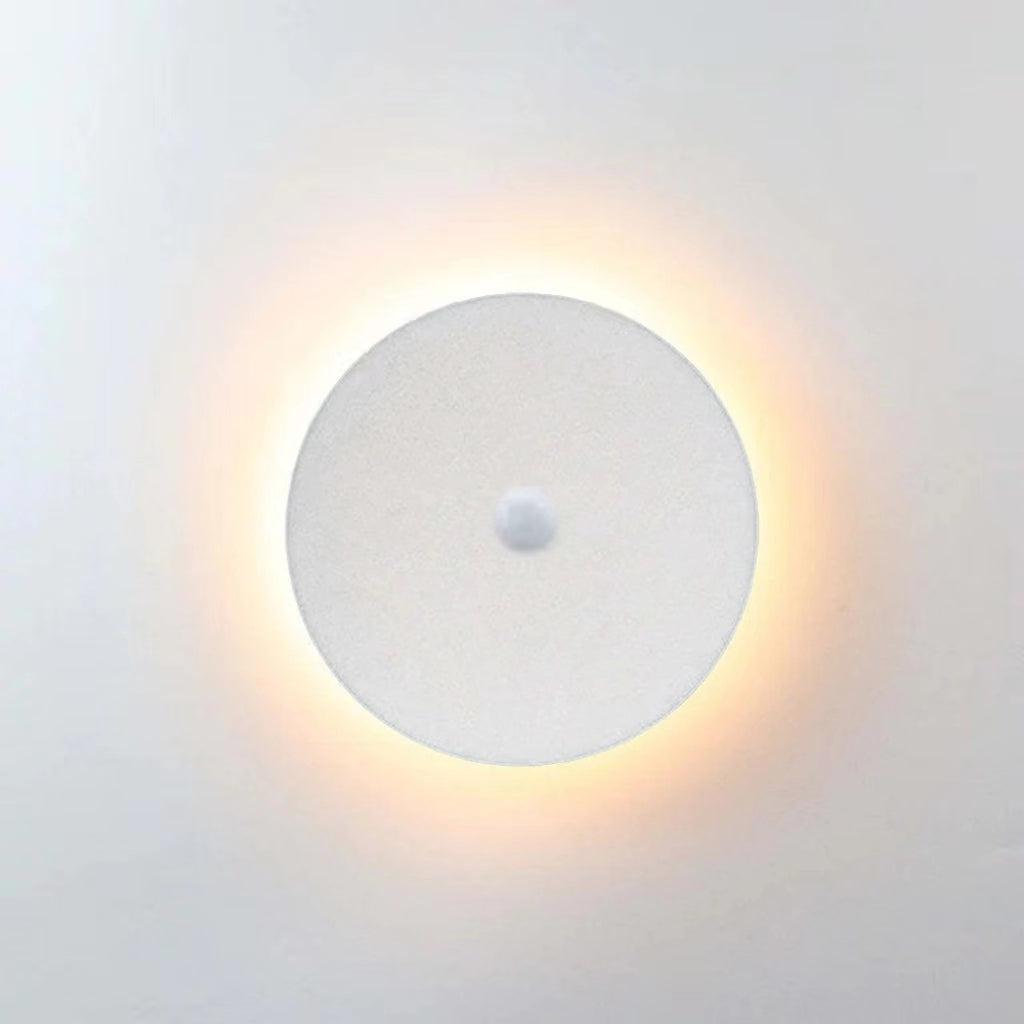 Minimalistyczna zewnętrzna lampa ścienna LED Klyne, okrągła/kwadratowa, czarna/biała 24