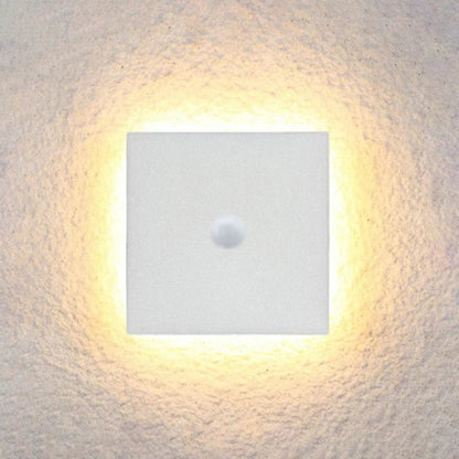Minimalistyczna zewnętrzna lampa ścienna LED Klyne, okrągła/kwadratowa, czarna/biała 25