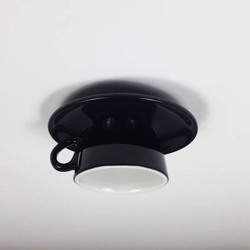 Nowoczesna ceramiczna lampa sufitowa Aria w kształcie filiżanek do kawy 10