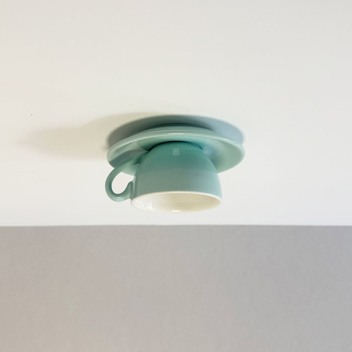 Nowoczesna ceramiczna lampa sufitowa Aria w kształcie filiżanek do kawy 17