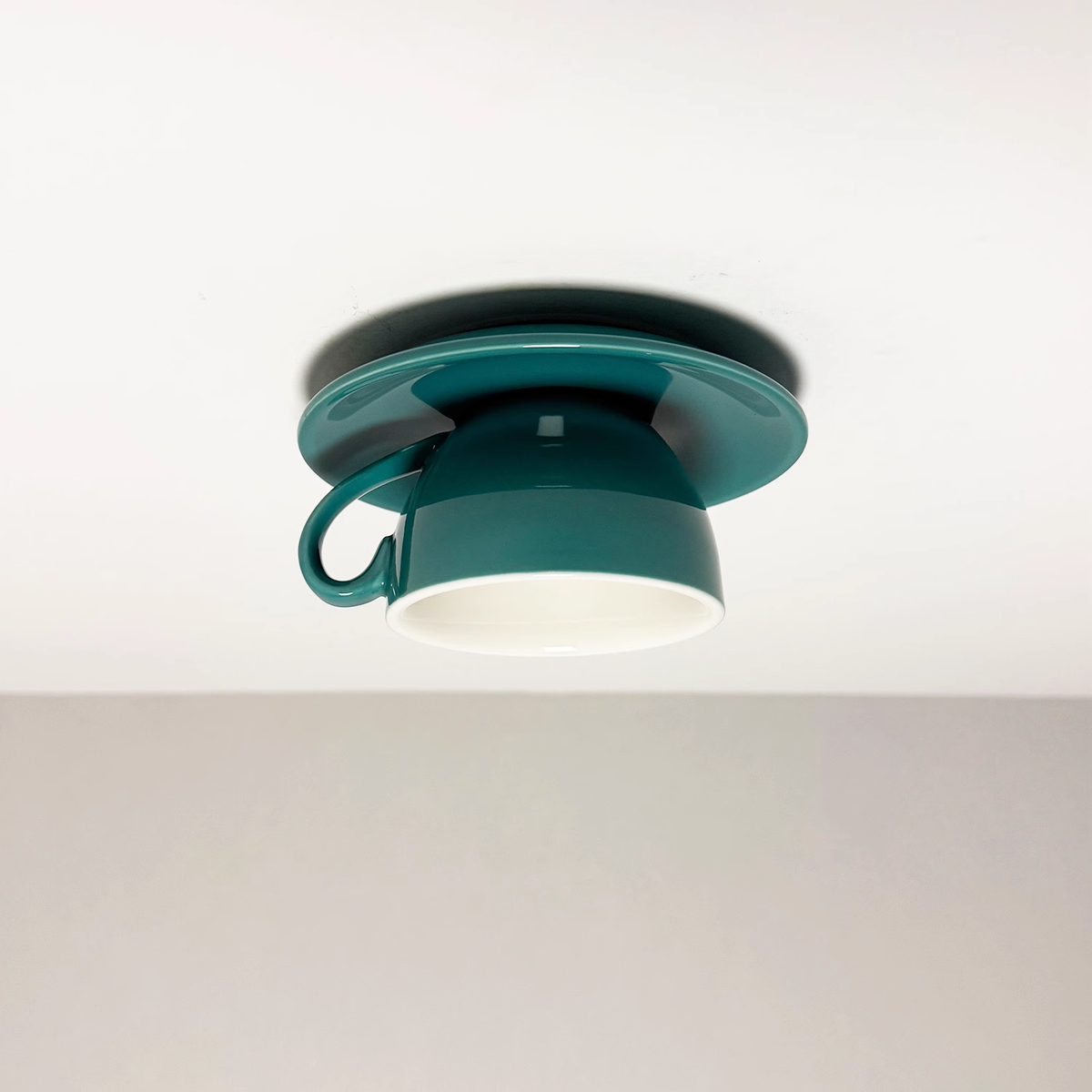 Nowoczesna ceramiczna lampa sufitowa Aria w kształcie filiżanek do kawy 18