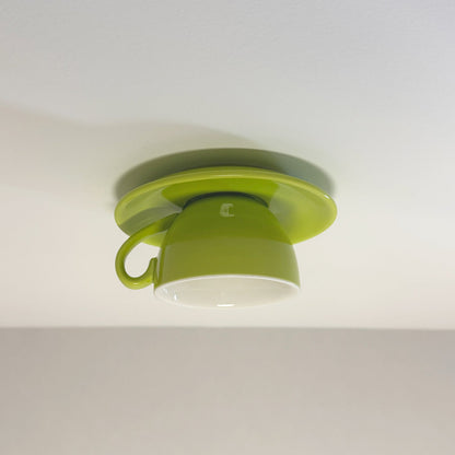 Nowoczesna ceramiczna lampa sufitowa Aria w kształcie filiżanek do kawy 3