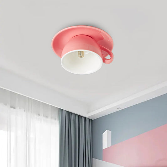 Nowoczesna ceramiczna lampa sufitowa Aria w kształcie filiżanek do kawy 5