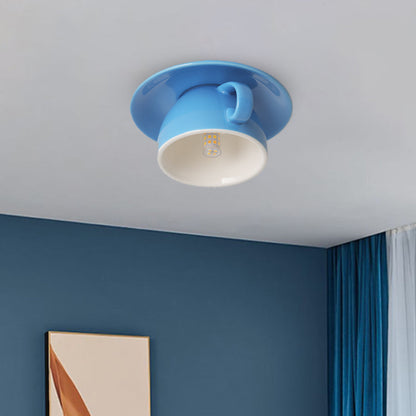 Nowoczesna ceramiczna lampa sufitowa Aria w kształcie filiżanek do kawy 7