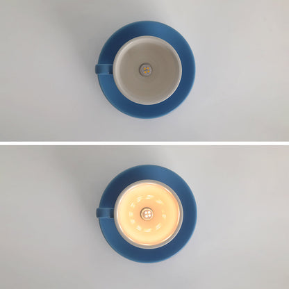 Nowoczesna ceramiczna lampa sufitowa Aria w kształcie filiżanek do kawy 8