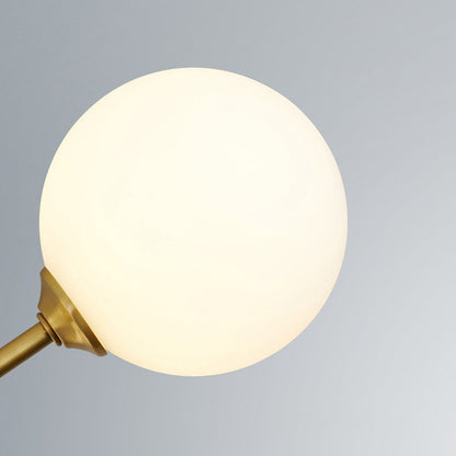 Nowoczesna lampa wisząca Truva Bubble. Miedź/Szkło. Czarny/Miedź. Salon 18