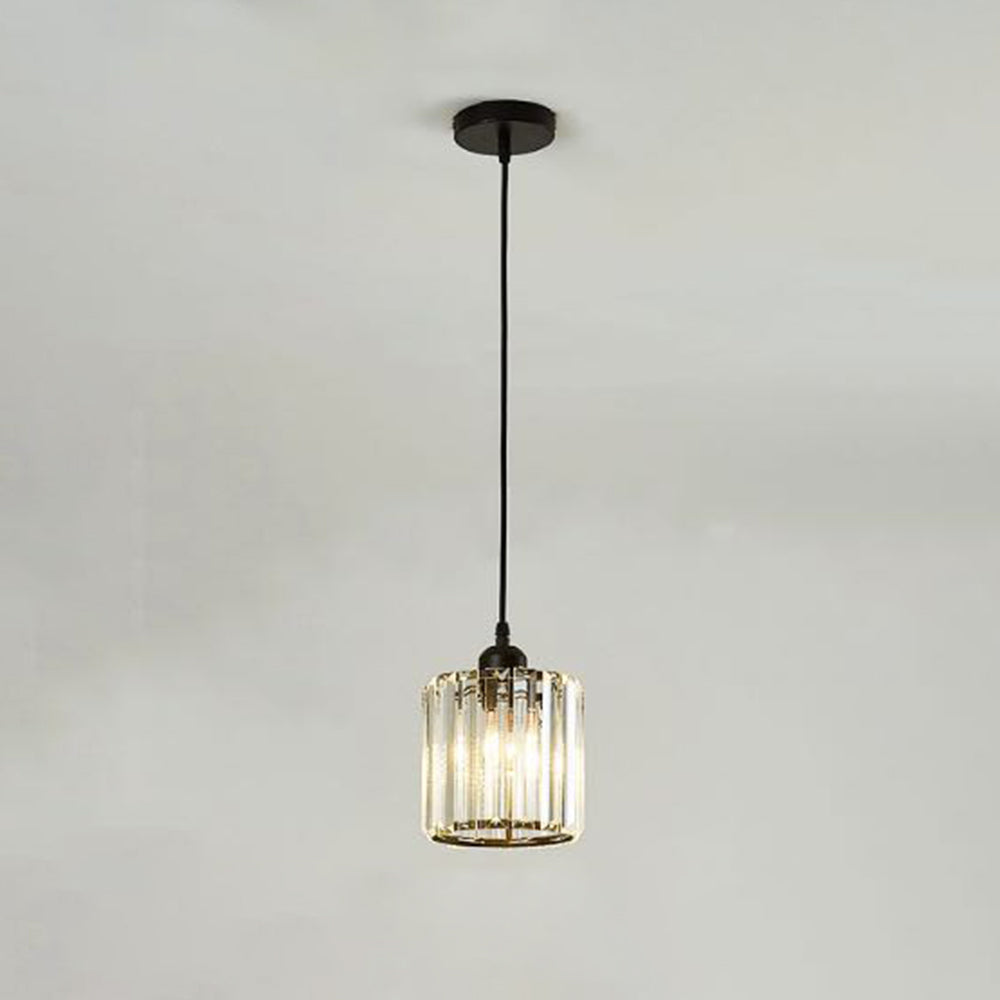 Nowoczesna lampa wisząca Vina z kloszem szklanym, czarna/złota 14
