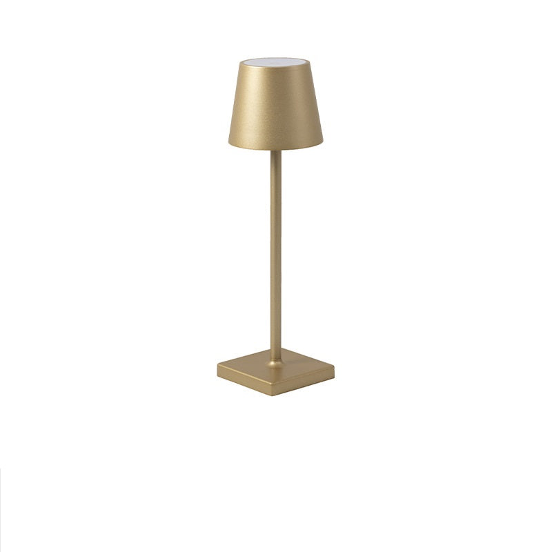 Nowoczesna lampa stołowa LED z dotykowym włącznikiem