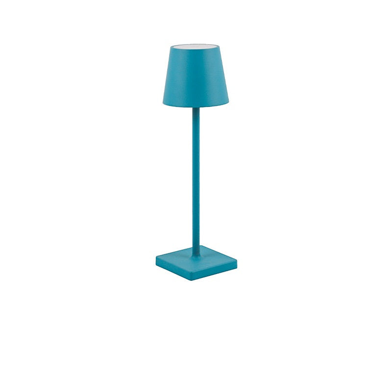 Nowoczesna lampa stołowa LED z dotykowym włącznikiem