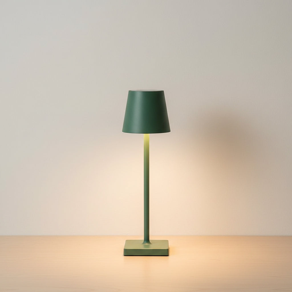Nowoczesna lampa stołowa LED z dotykowym włącznikiem