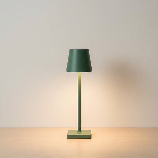 Nowoczesna lampa stołowa LED z dotykowym włącznikiem