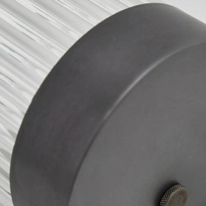 Półcylindryczna lampa ścienna Yoru, metal/szkło, zewnętrzna 7
