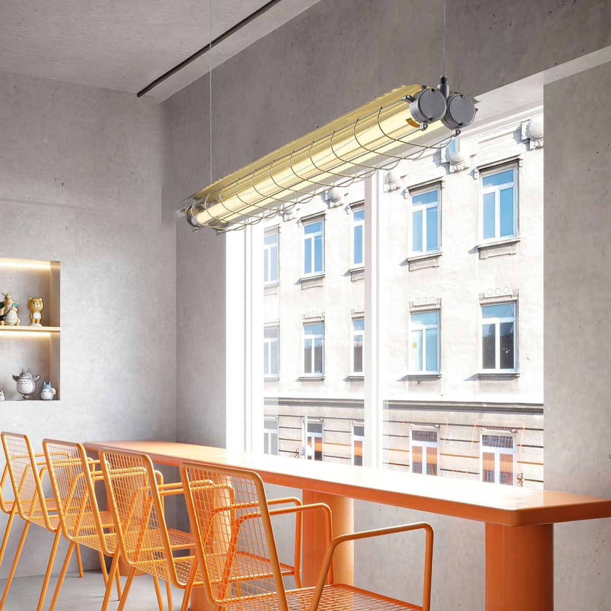 Przemysłowa lampa wisząca liniowa Arsorisra 2
