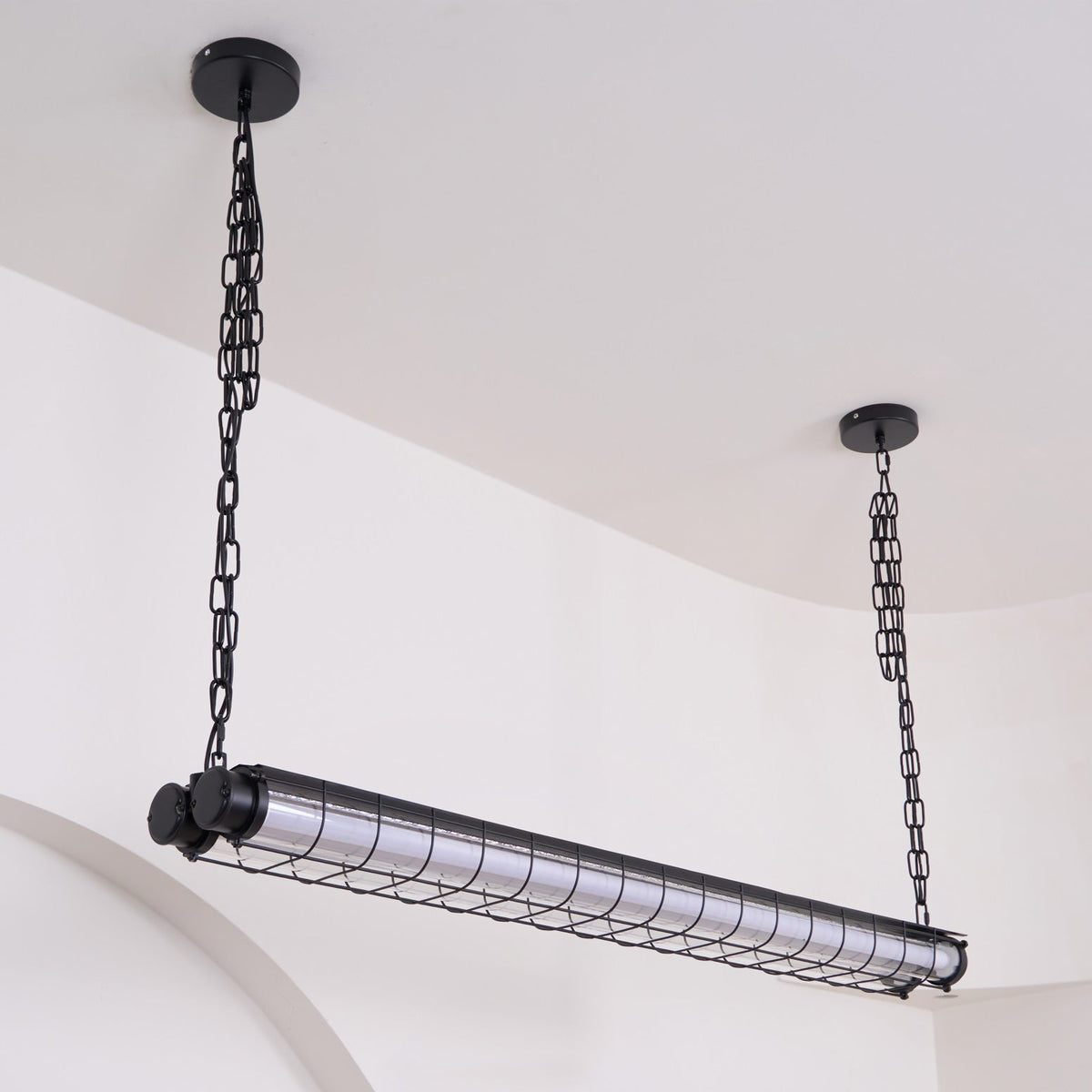 Przemysłowa lampa wisząca liniowa Arsorisra 46