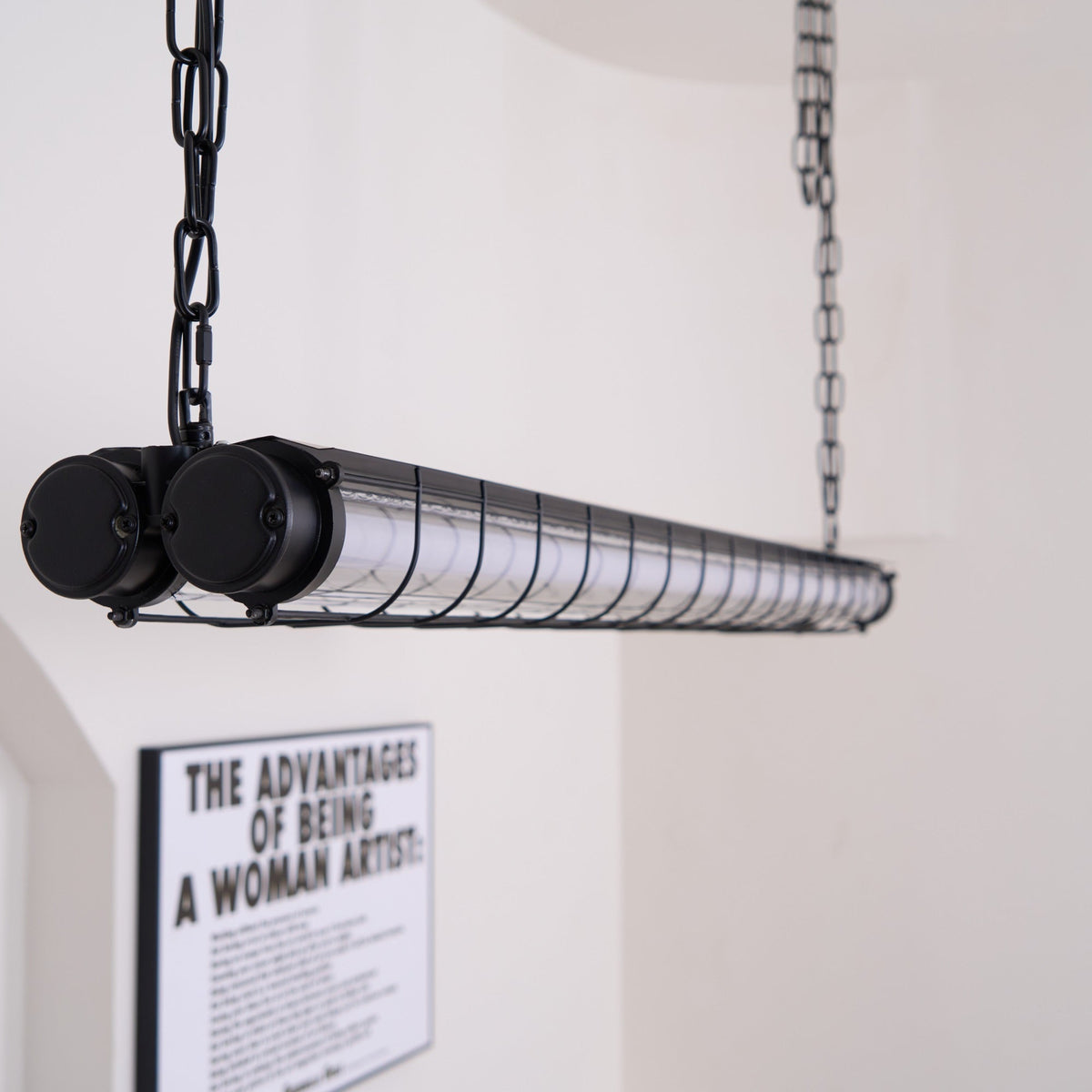 Przemysłowa lampa wisząca liniowa Arsorisra 48