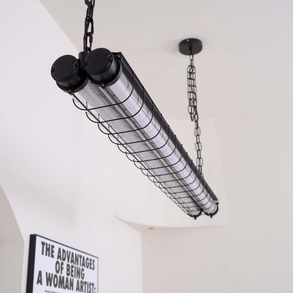 Przemysłowa lampa wisząca liniowa Arsorisra 49