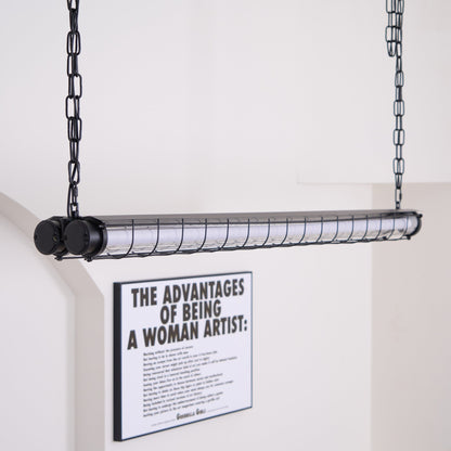 Przemysłowa lampa wisząca liniowa Arsorisra 50