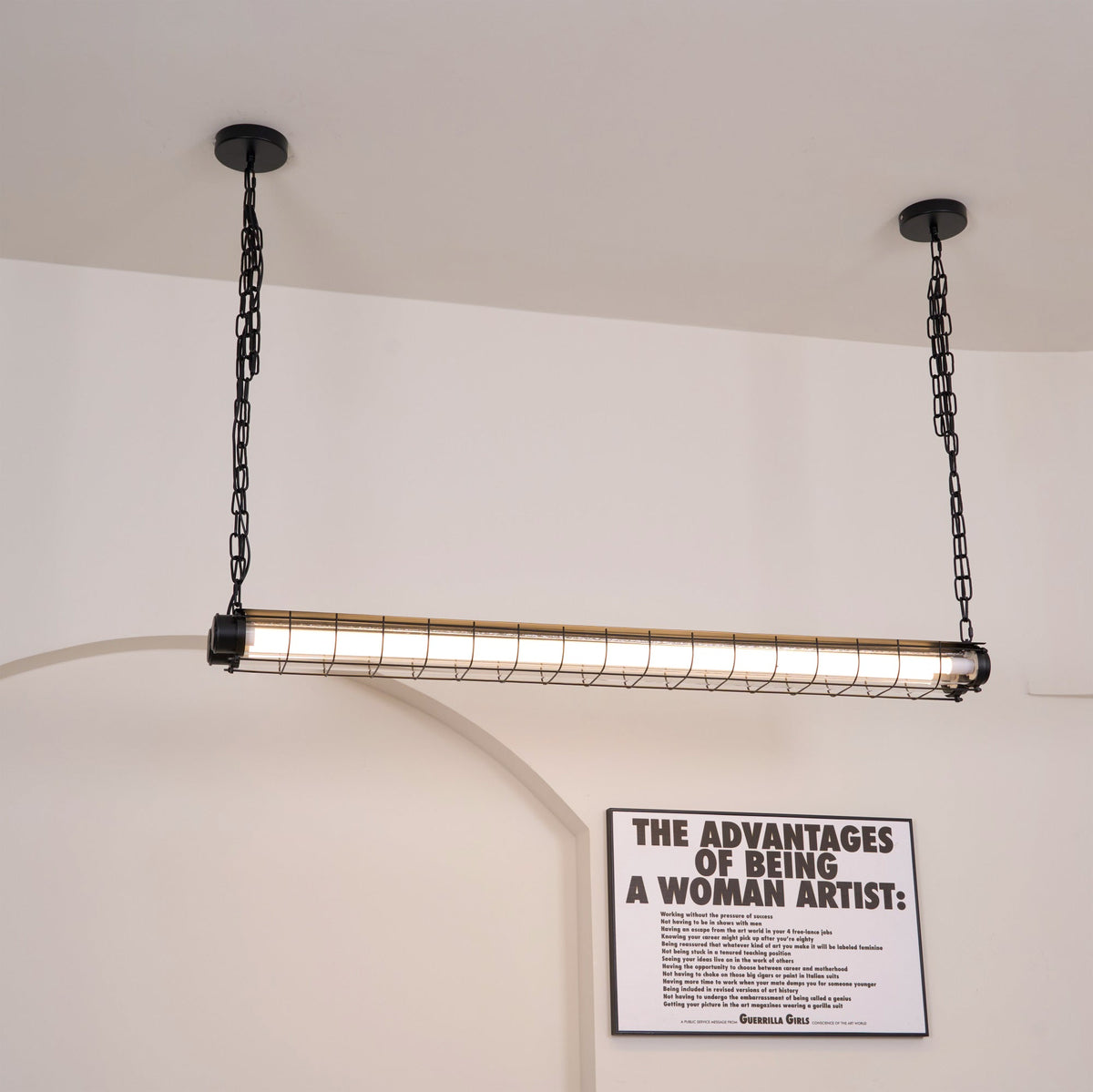 Przemysłowa lampa wisząca liniowa Arsorisra 57