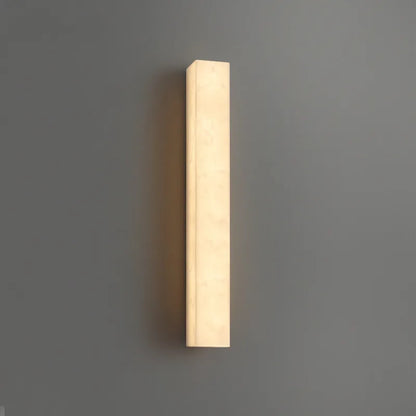 Kinkiet ścienny LED z kamienia naturalnego – pionowa lampa ścienna premium