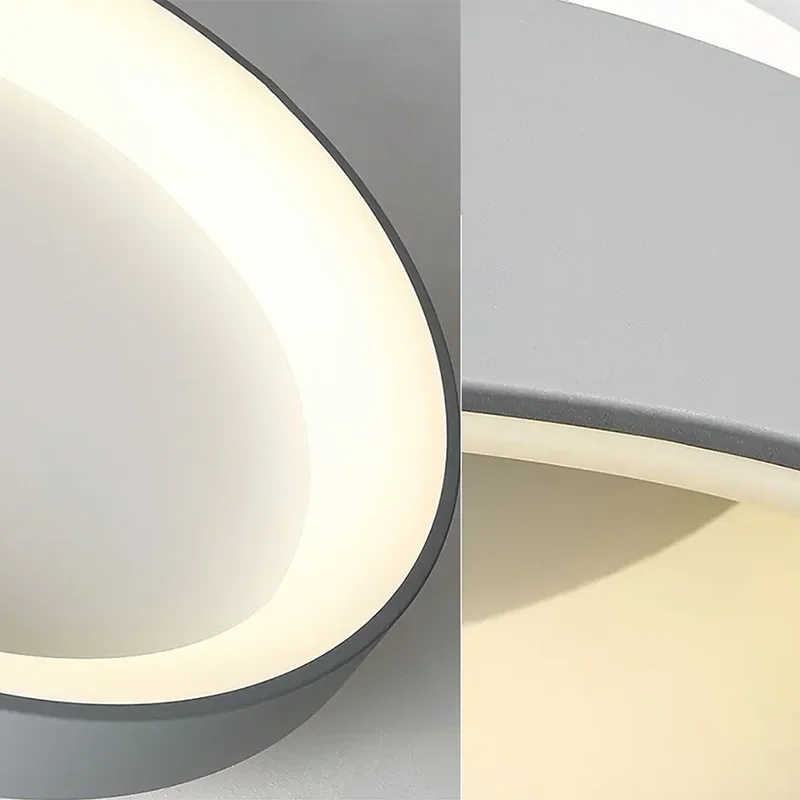 Nowoczesna okrągła lampa sufitowa LED