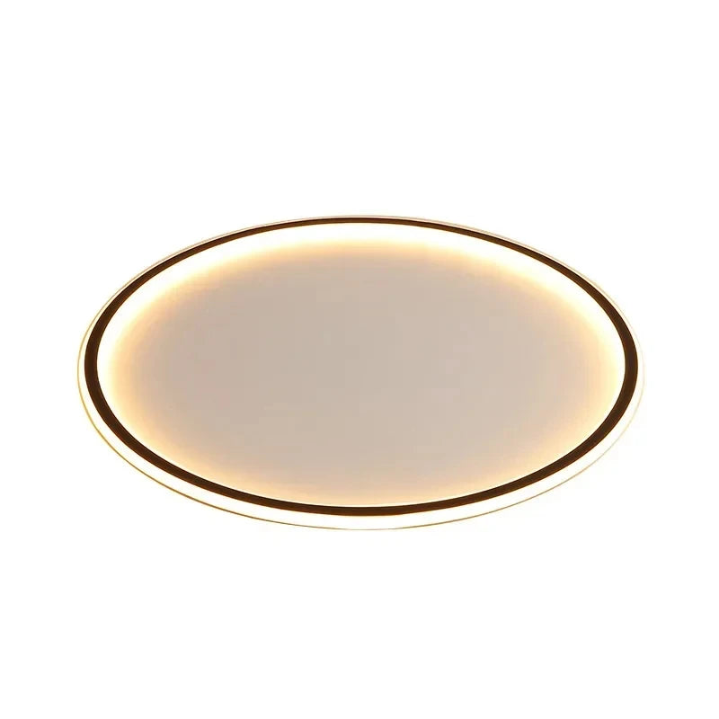 Nowoczesna lampa sufitowa LED w kształcie okręgu