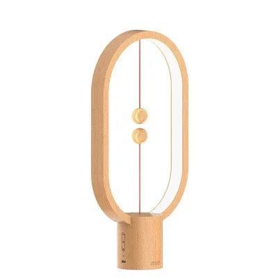 Nowoczesna lampka LED z magnetycznym włącznikiem – designerska lampa biurkowa z efektem lewitacji