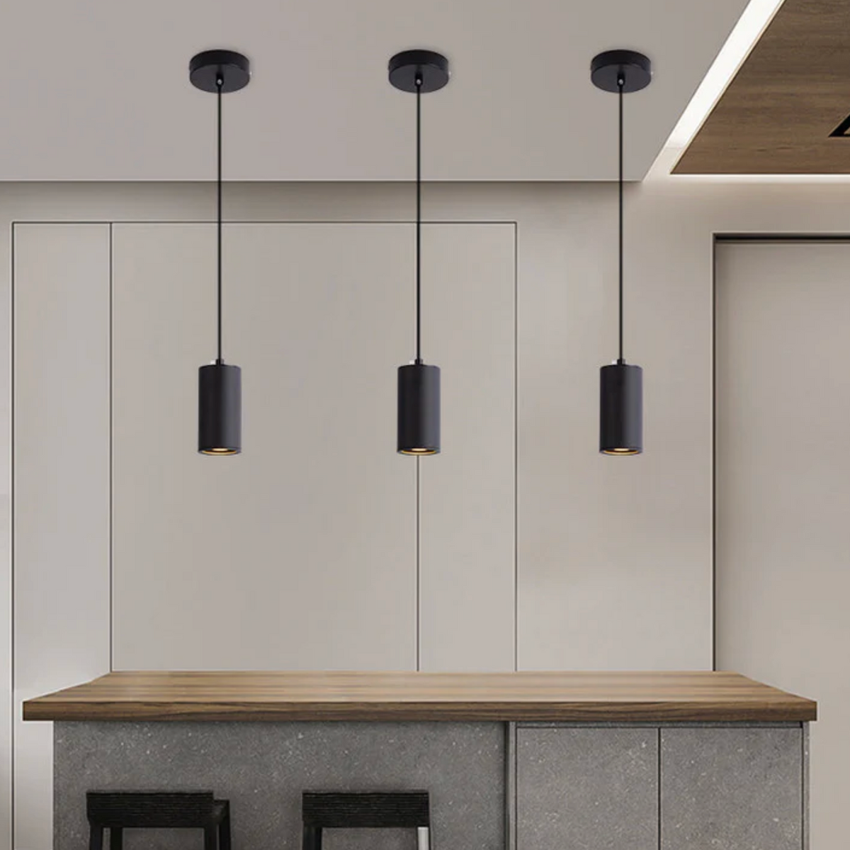 Nowoczesna lampa wisząca typu spot – elegancja w minimalistycznym wydaniu