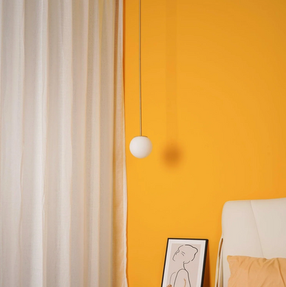 Lampa wisząca kula LED – nowoczesne oświetlenie sufitowe