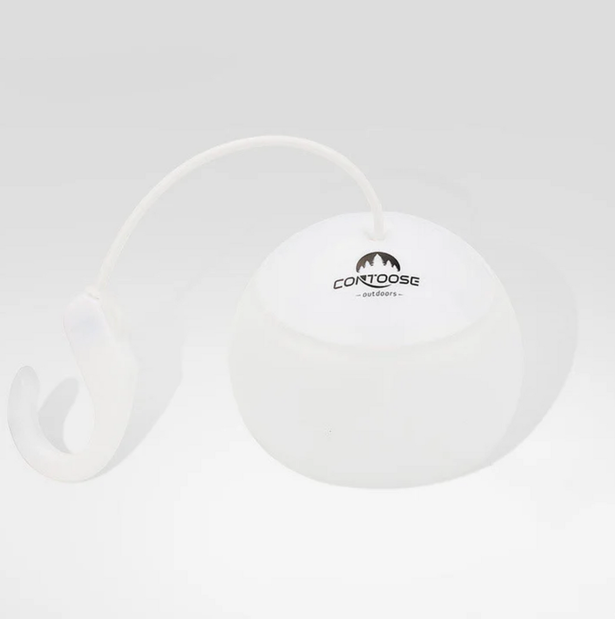 Przenośna lampa biwakowa LED z uchwytem – styl outdoor & scandi