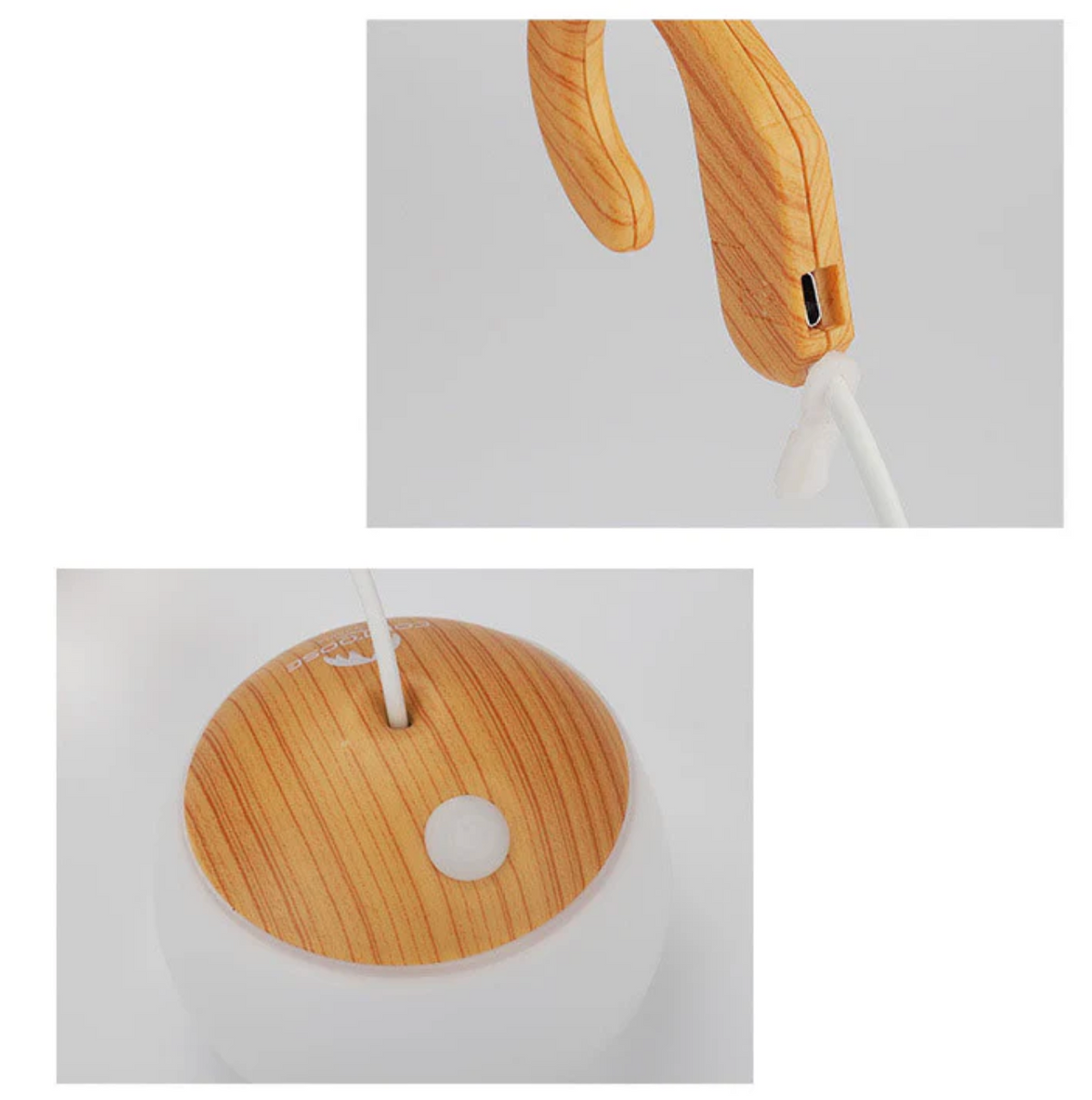 Przenośna lampa biwakowa LED z uchwytem – styl outdoor & scandi