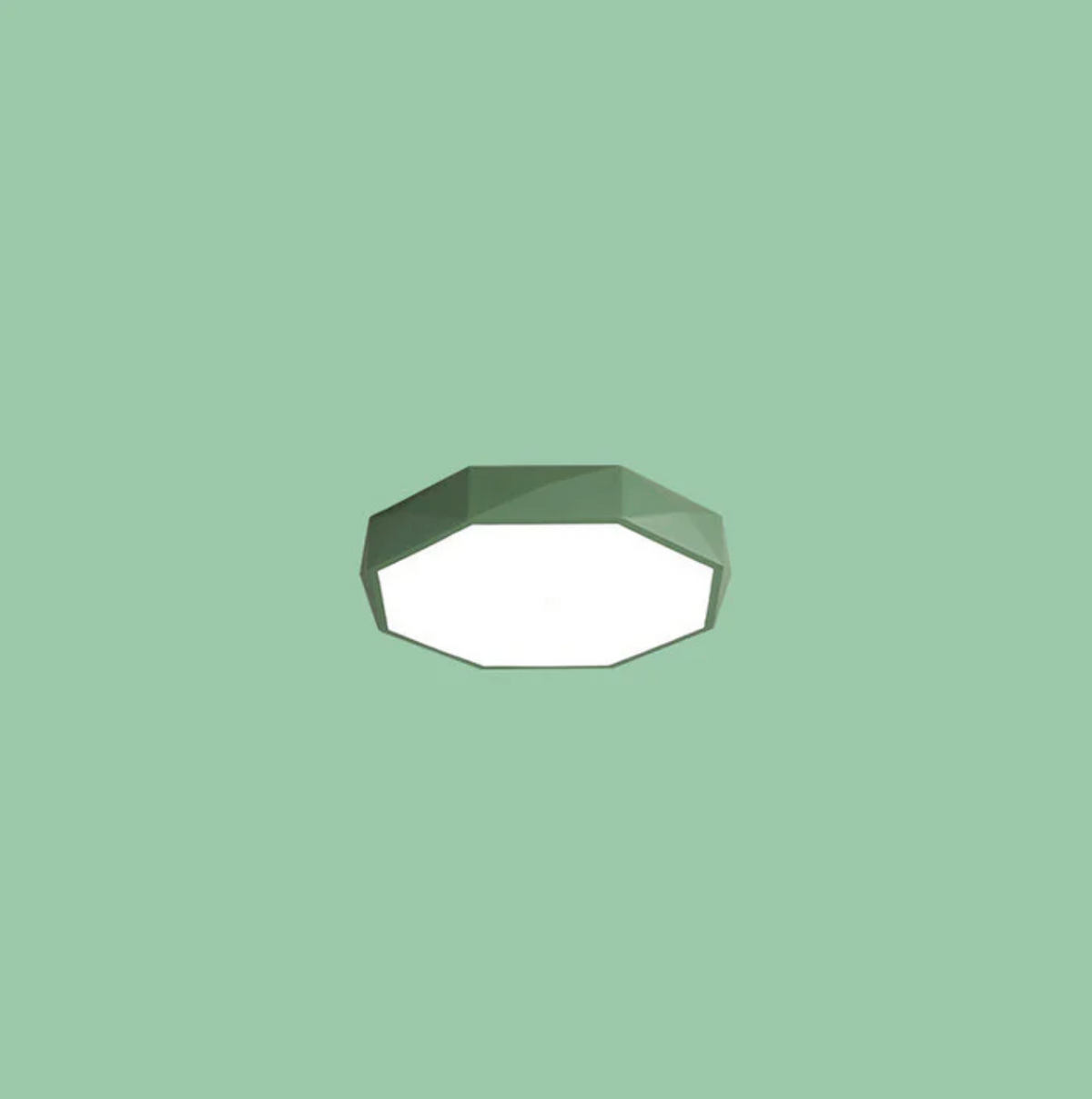 Geometryczna lampa sufitowa LED – kolorowy plafon nowoczesny