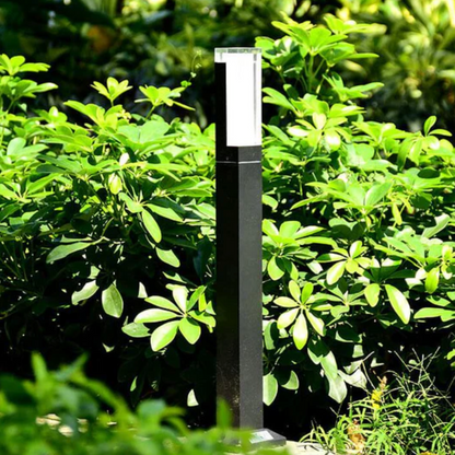Nowoczesna lampa ogrodowa LED – wodoodporny słupek zewnętrzny